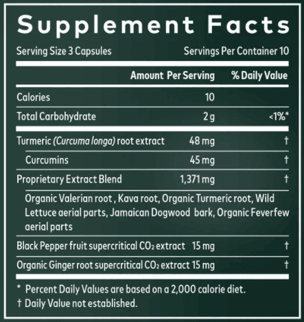 Turmeric Supreme Pain P.M. (Gaia Herbs)