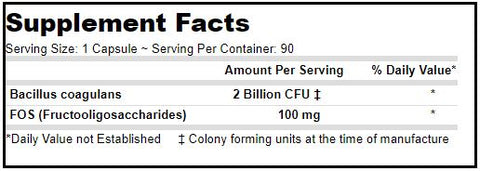 Vegan Probiotic (Deva Nutrition LLC) Supplement Facts