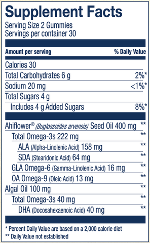 Vegan Omega 3 Adult Lemonade Wiley's Finest