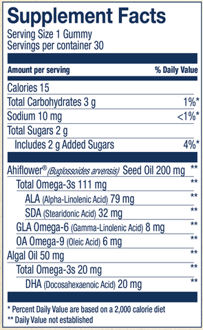 Vegan Omega 3 Kids Lemonade Wiley's Finest