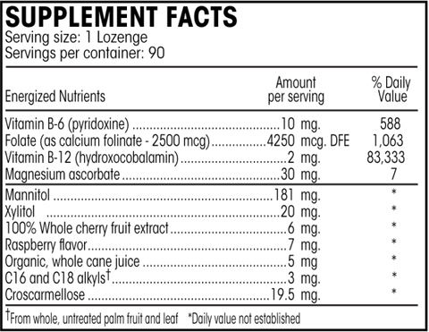 Vessel Health Guard (Perque) Supplement Facts