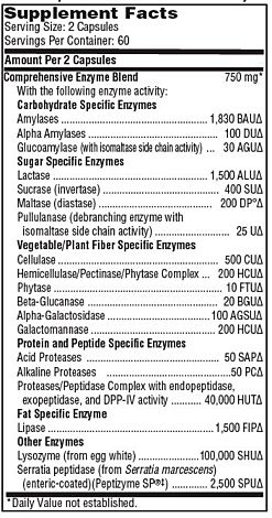 Vital-Zymes Complete (Klaire Labs)