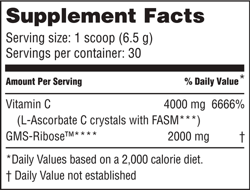 Vitality C (American Nutriceuticals, LLC)