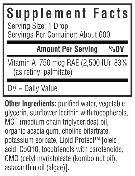 Vitamin A Drops Seeking Health