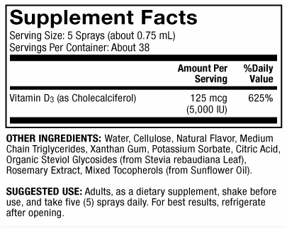 Vitamin D Spray (Dr. Mercola)