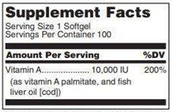 Vitamin A (10,000 I.U) S-Gel (Douglas Labs)