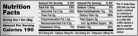 Wellness Bar Peanut Butter Chocolate Chip (Life Extension)