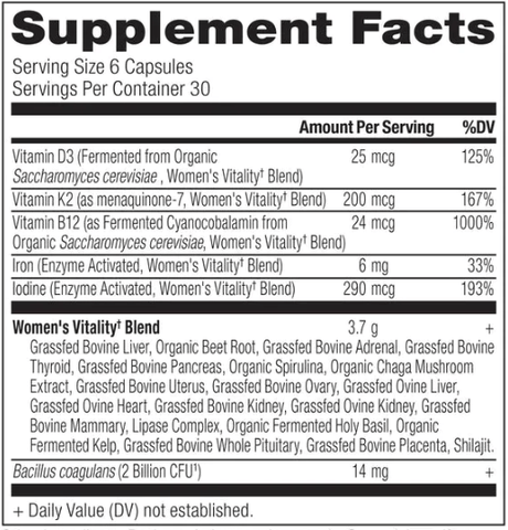 Women's Vitality (Ancient Nutrition)