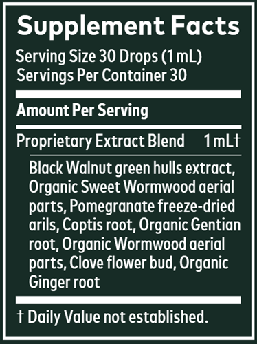 Wormwood Black Walnut Supreme (Gaia Herbs)