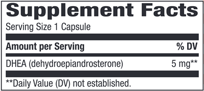 Youthful You* DHEA 5 mg (Nature's Way)