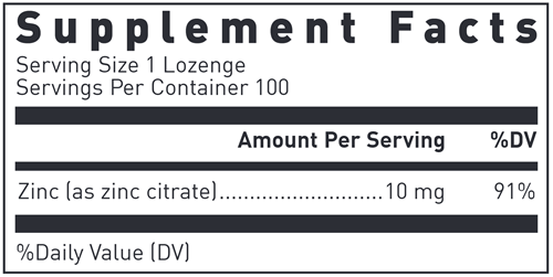 ZINC LOZENGES (Douglas Labs)