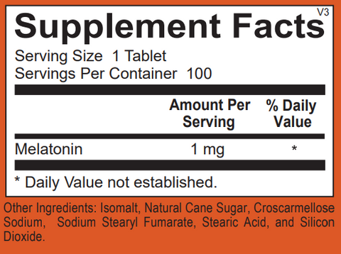 melatonin 1 mg