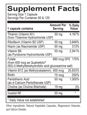 Methyl B Complex Ortho Molecular