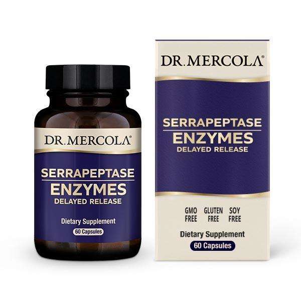 Serrapeptase Enzymes (Dr. Mercola)