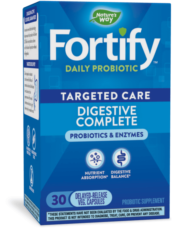 Fortify™ Digestive Complete 20 Billion 30 veg capsules (Nature's Way)