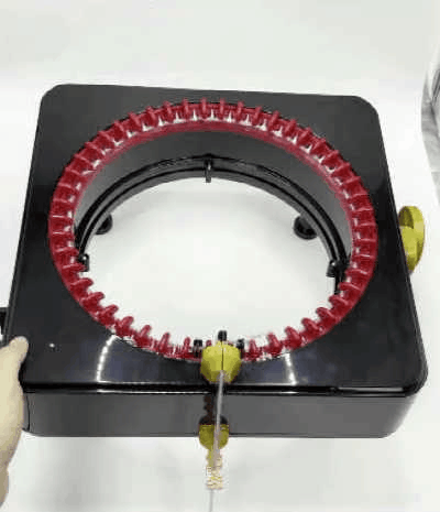 Magnetic Switch Digital Row Counter  Circular knitting machine, Machine  knitting, Addi knitting machine