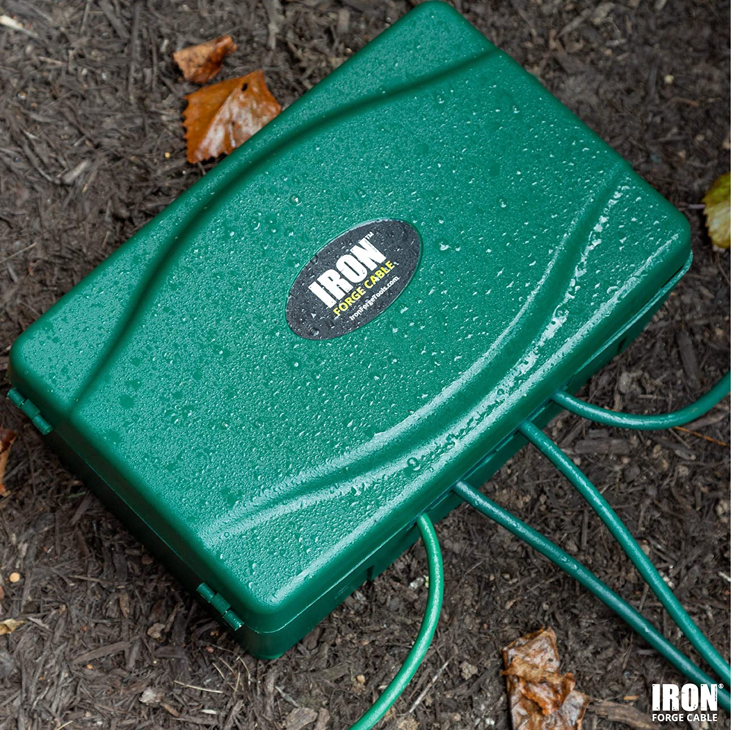 Weatherproof Extension Cord Connection Box Waterproof Outdoor Cover