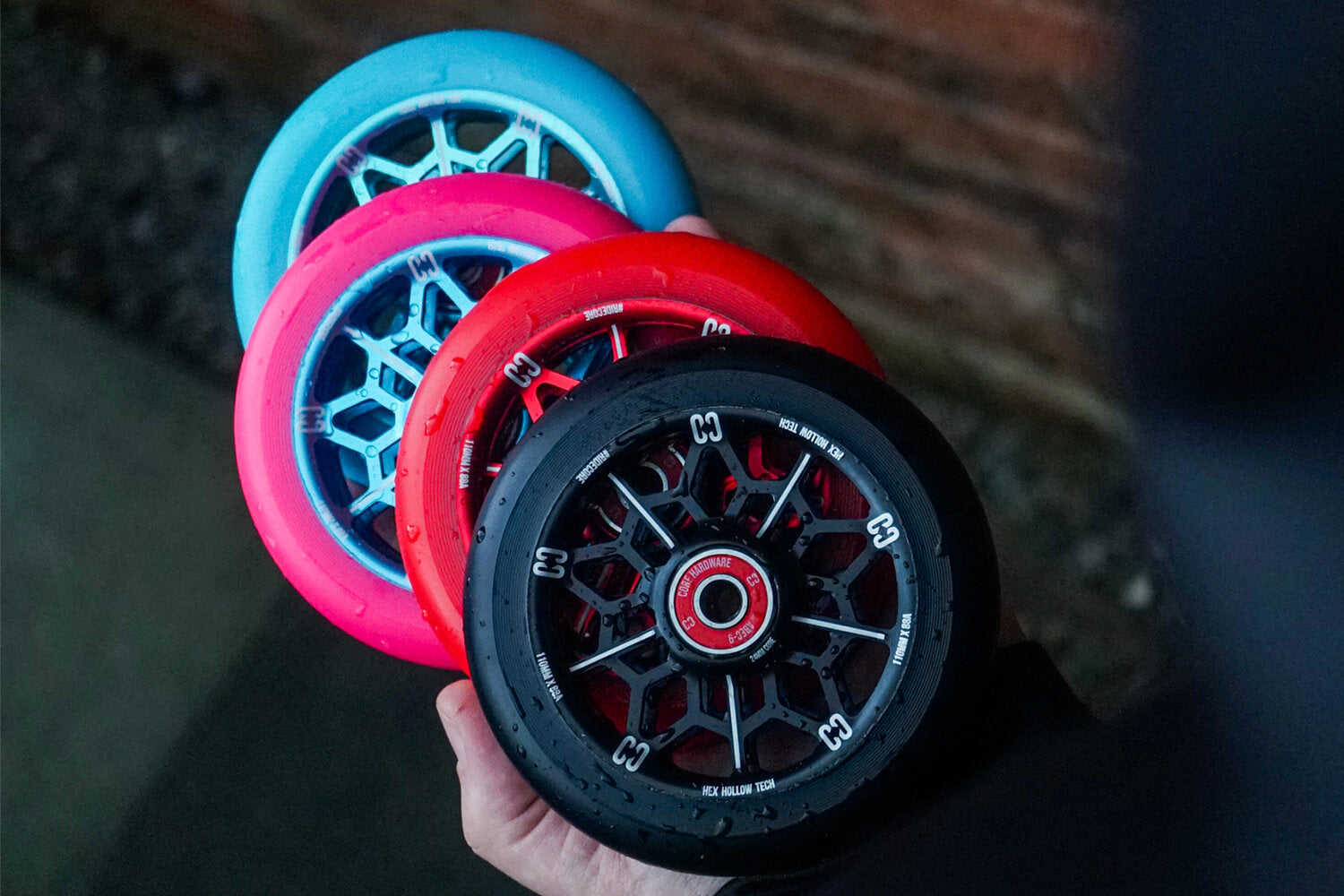 CORE Hex Scooter Wheels