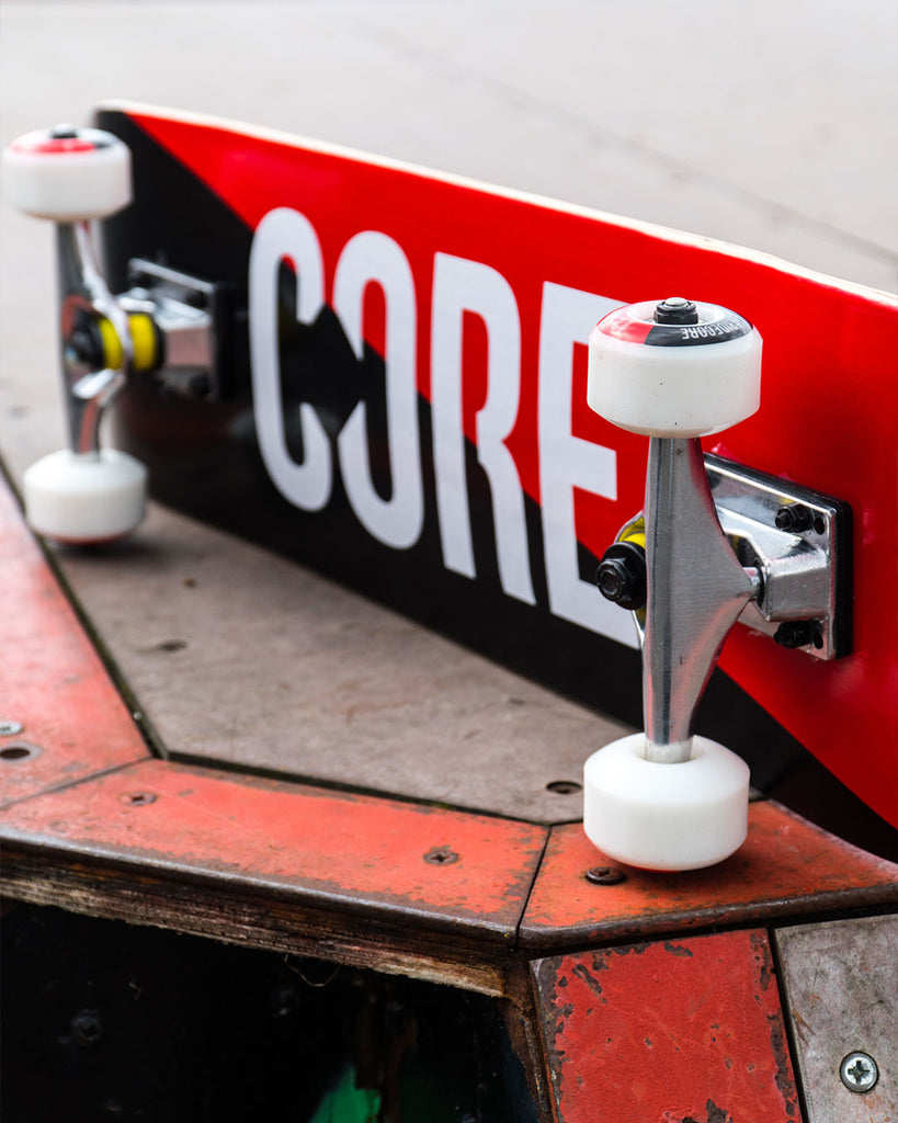 CORE C2 Split Complete Skateboard in Red/Black