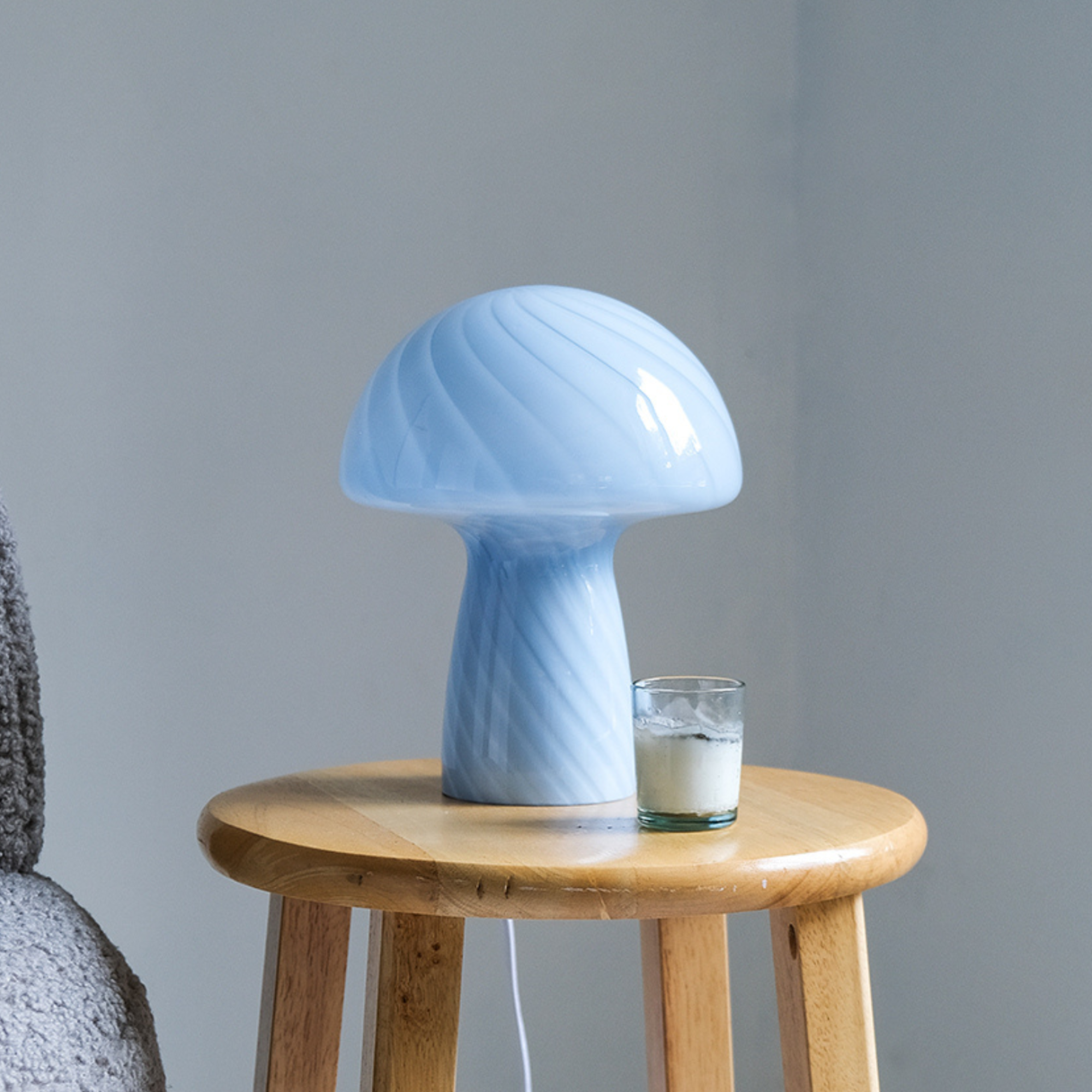 Glass Mushroom Lamp Small / Colours – Mon Pote
