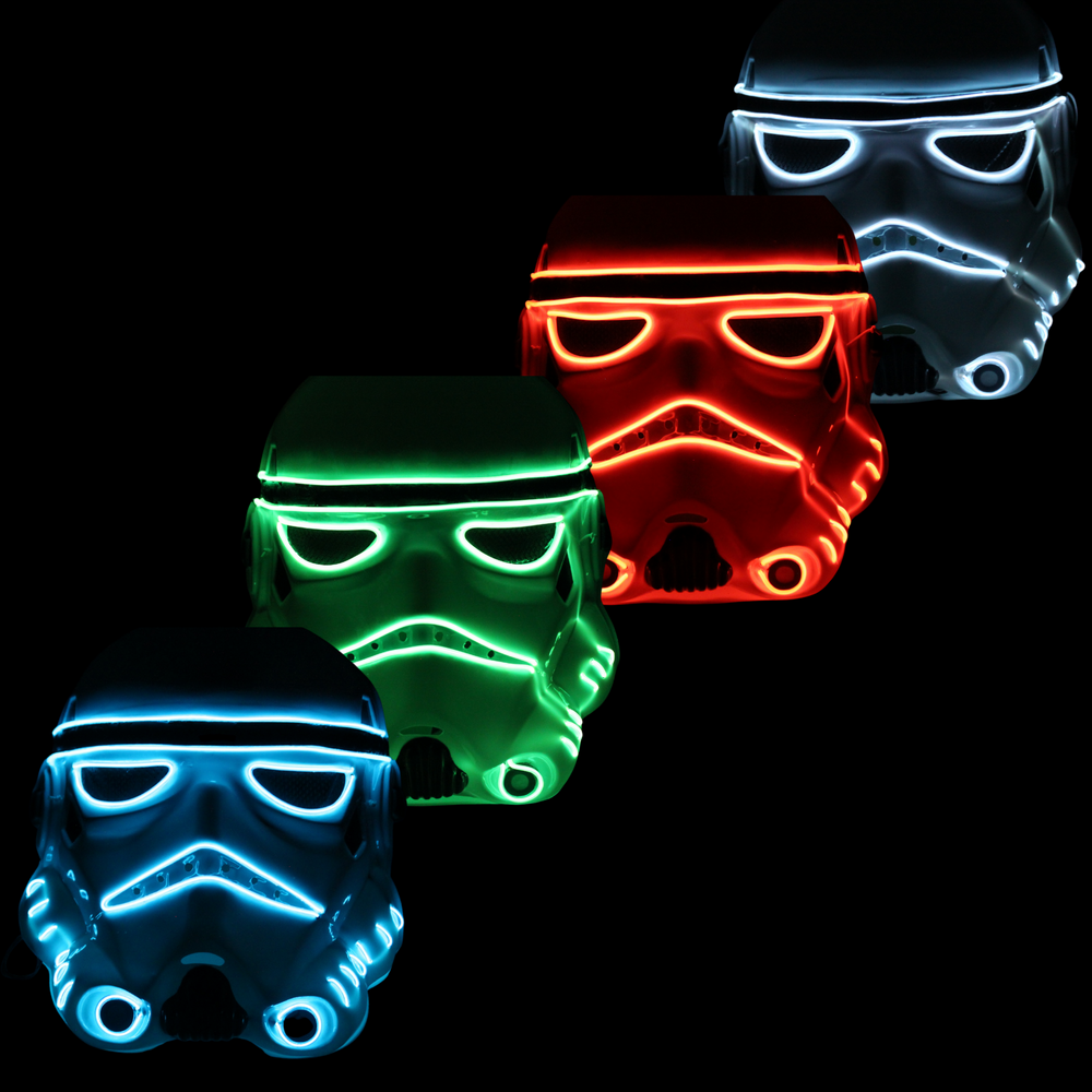 Giet masker Melodramatisch Light Up Star Wars Stormtrooper Mask – Lyte Up Clothing