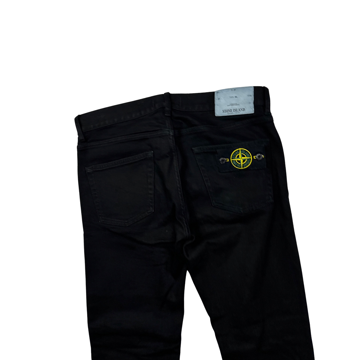 Stone Island Black Slim Fit Jeans - 30