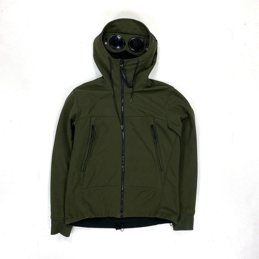 CP Company Khaki Green Fleece Lined Goggle Jacket – MatsIsland