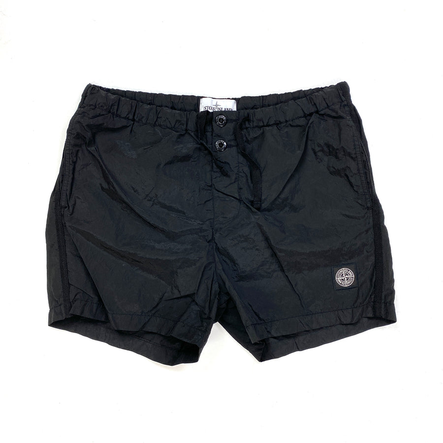 Stone Island Black Nylon Metal Swim Shorts – MatsIsland