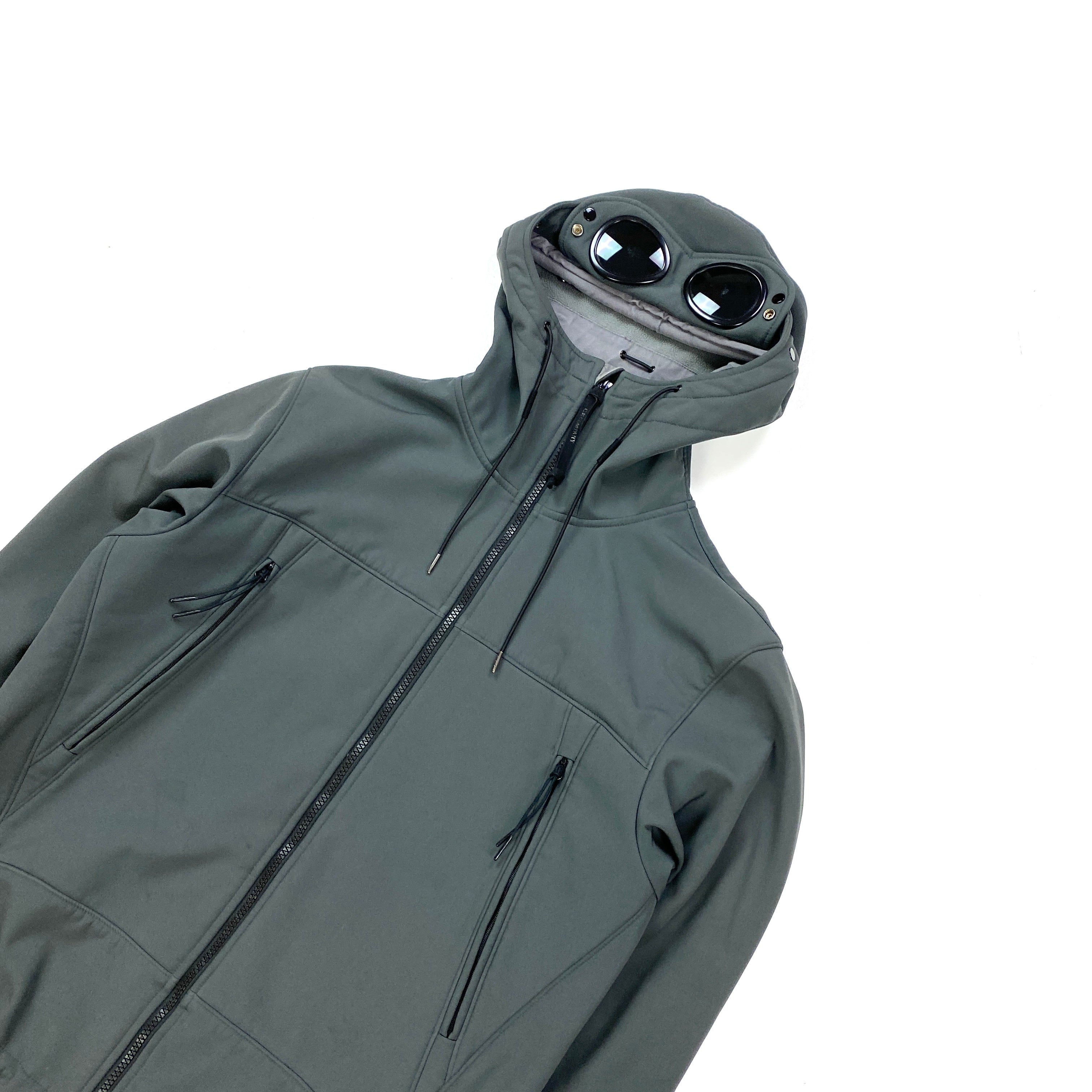 CP Company Grey Soft Shell Goggle Jacket – MatsIsland