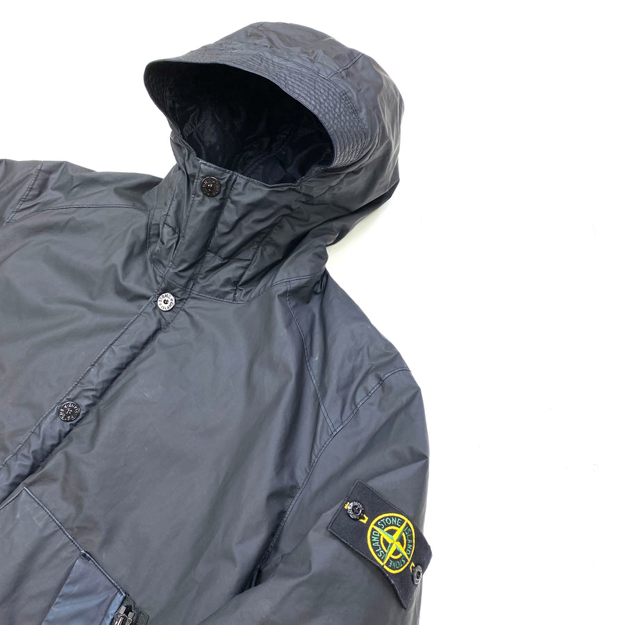 Stone Island Navy Mussola Gommata Quilted Jacket – Mat's Island