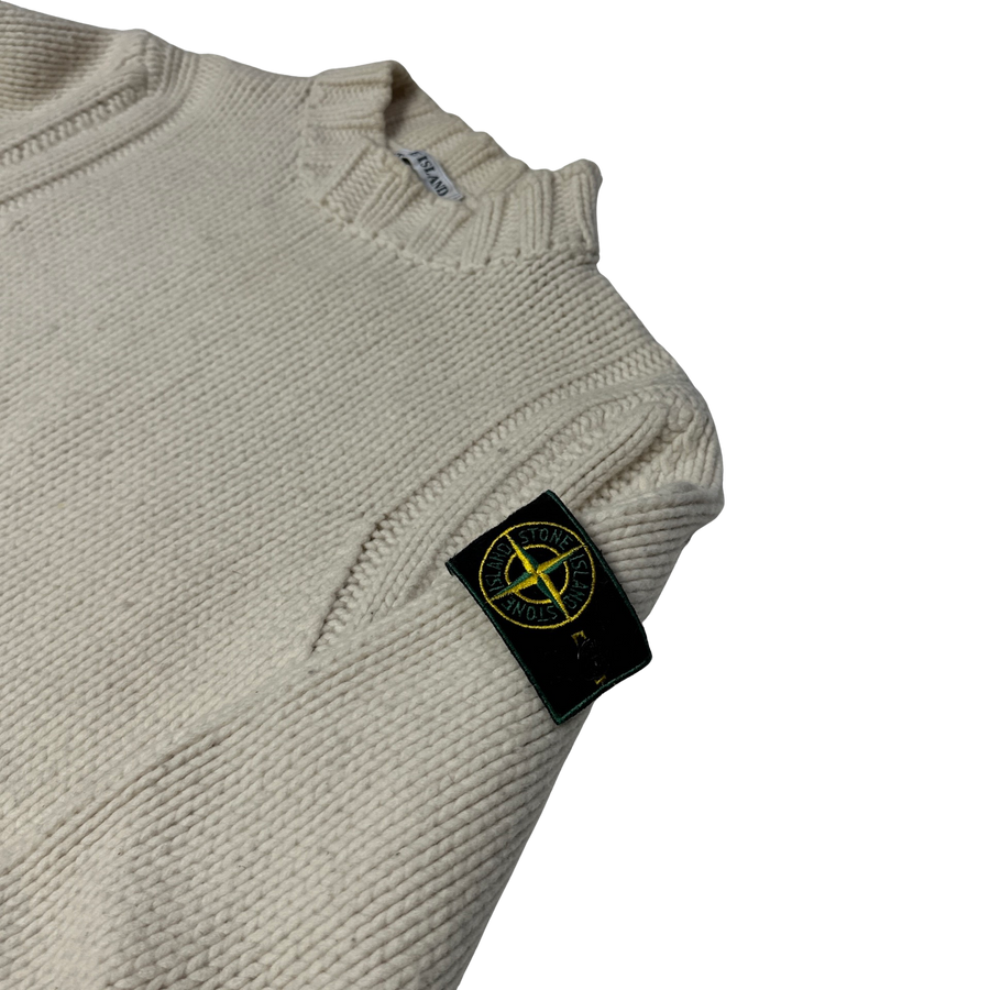 高品質の人気 1999ss VINTAGE STONE ISLAND ニット セーター XXL