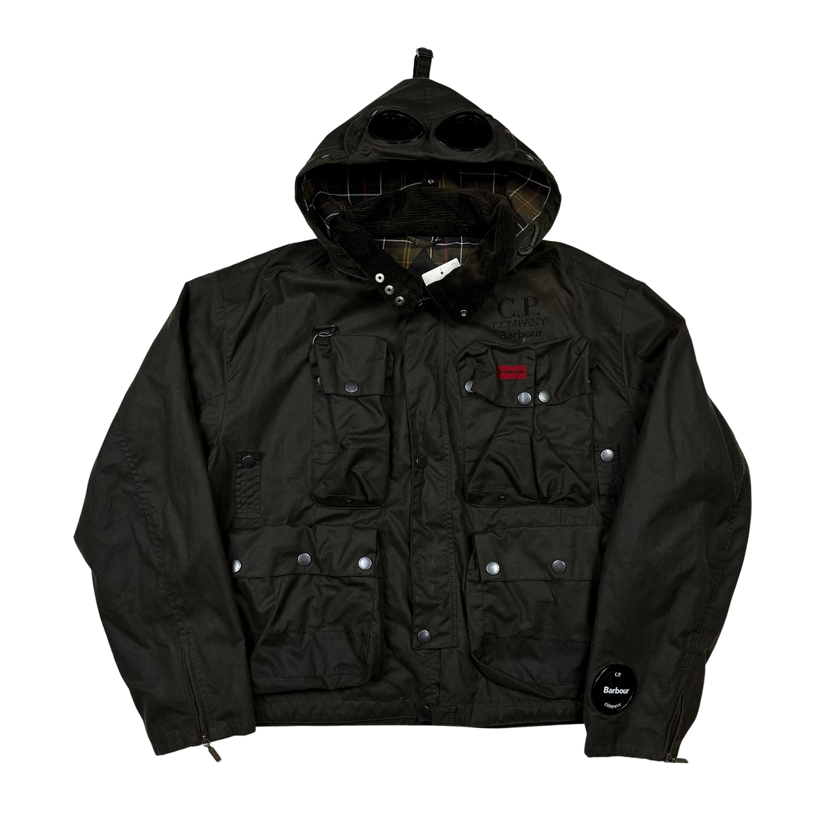 CP Company x Barbour Multi Pocket 500 Mille Waxed Jacket – Mat's Island