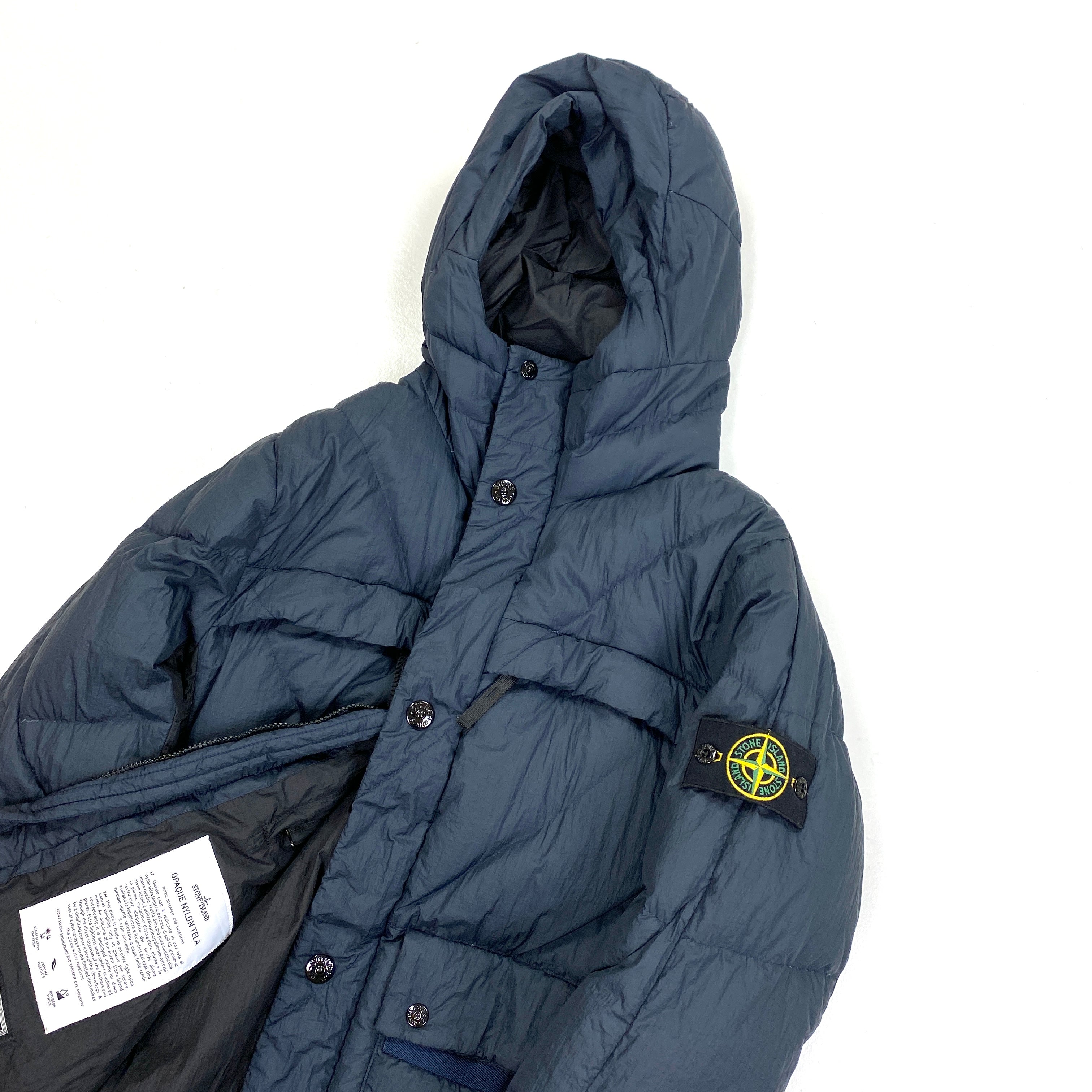 STONE ISLAND 11AW Opaque Nylon Tela Down Jacket ストーンアイランド