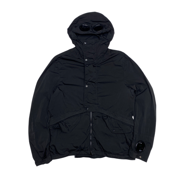 CP Company Black Nycra La Mille Goggle Jacket – Mat's Island