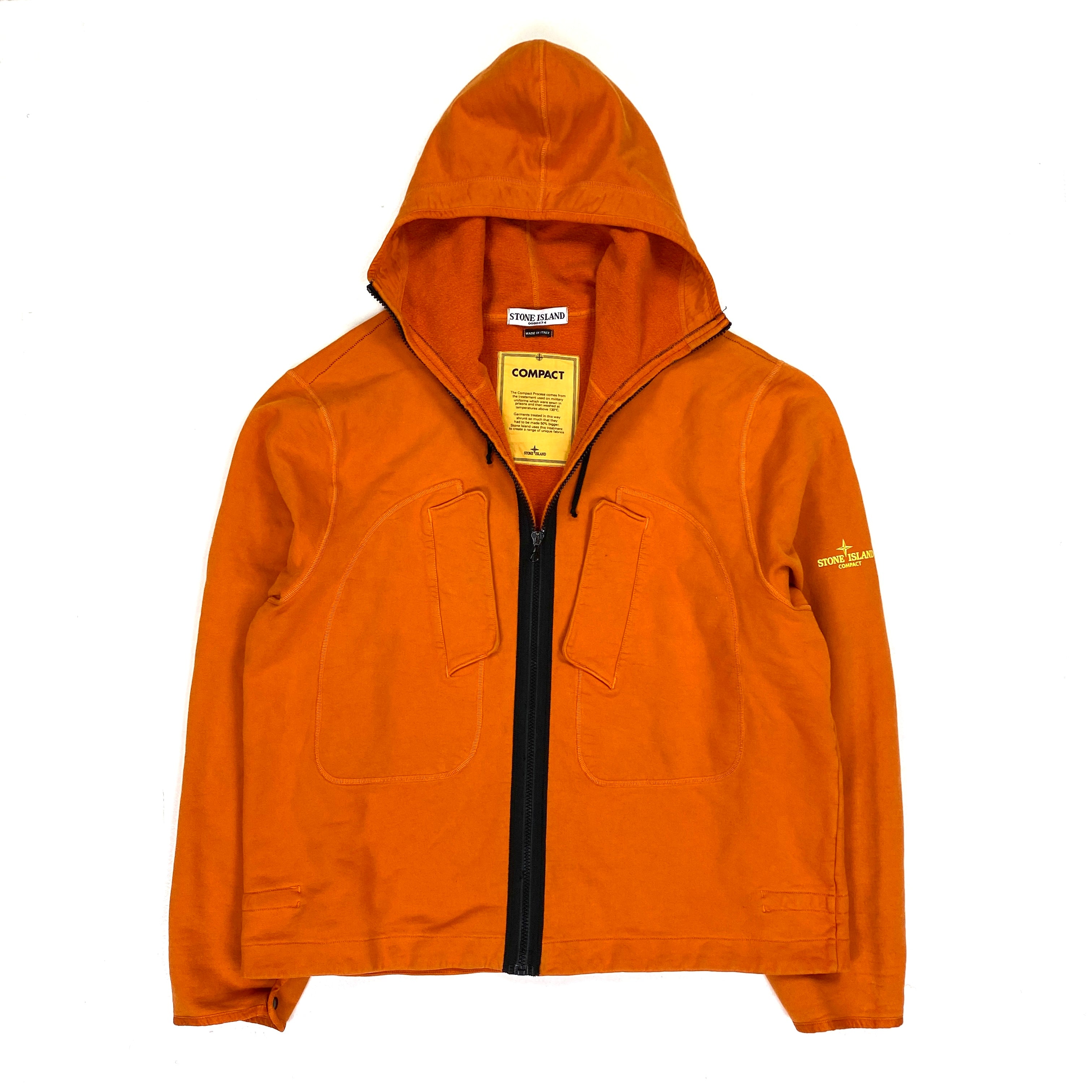 Stone Island Orange Compact 2003 Jacket – Mat's Island