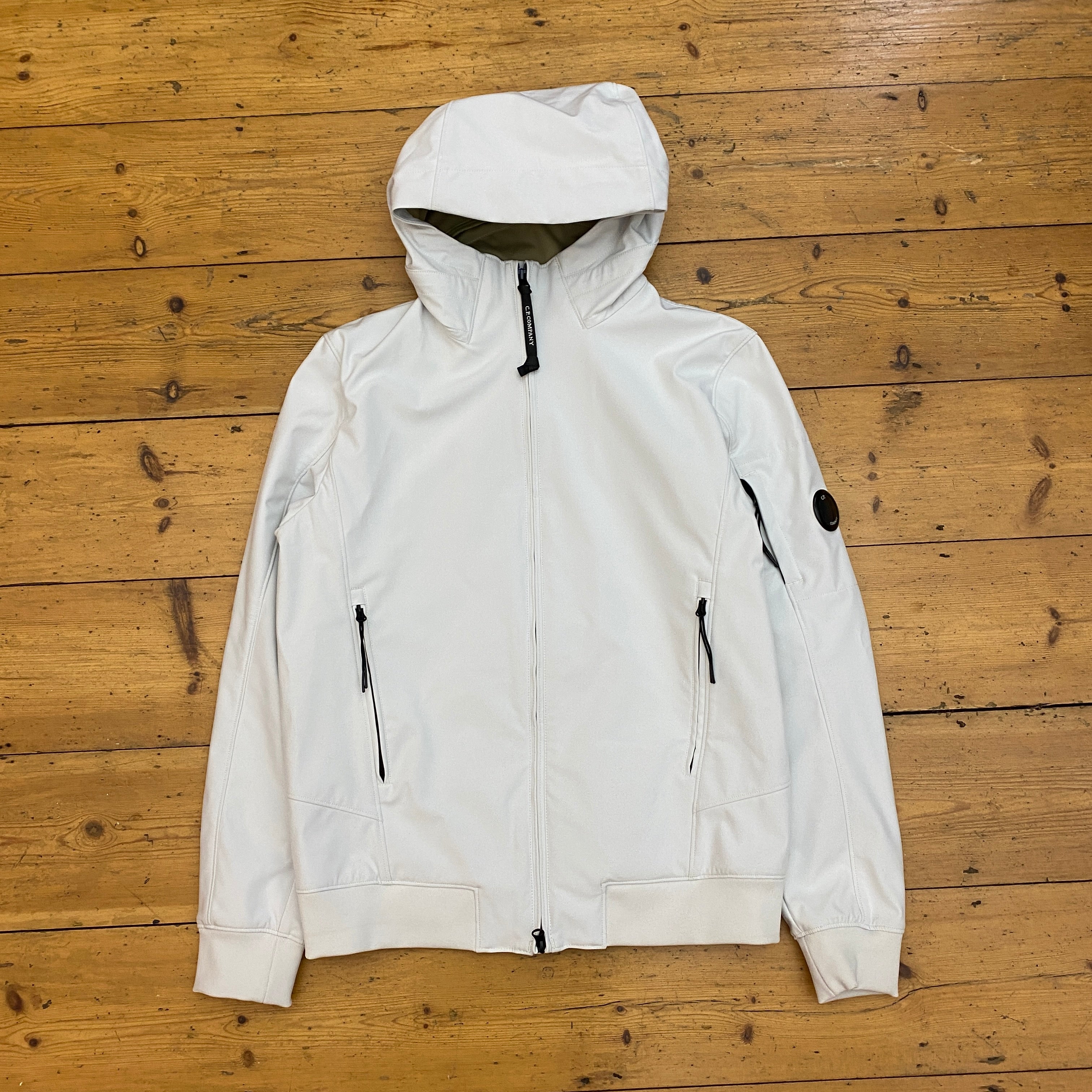 CP Company White Lens Viewer Soft Shell Jacket – Mat's Island
