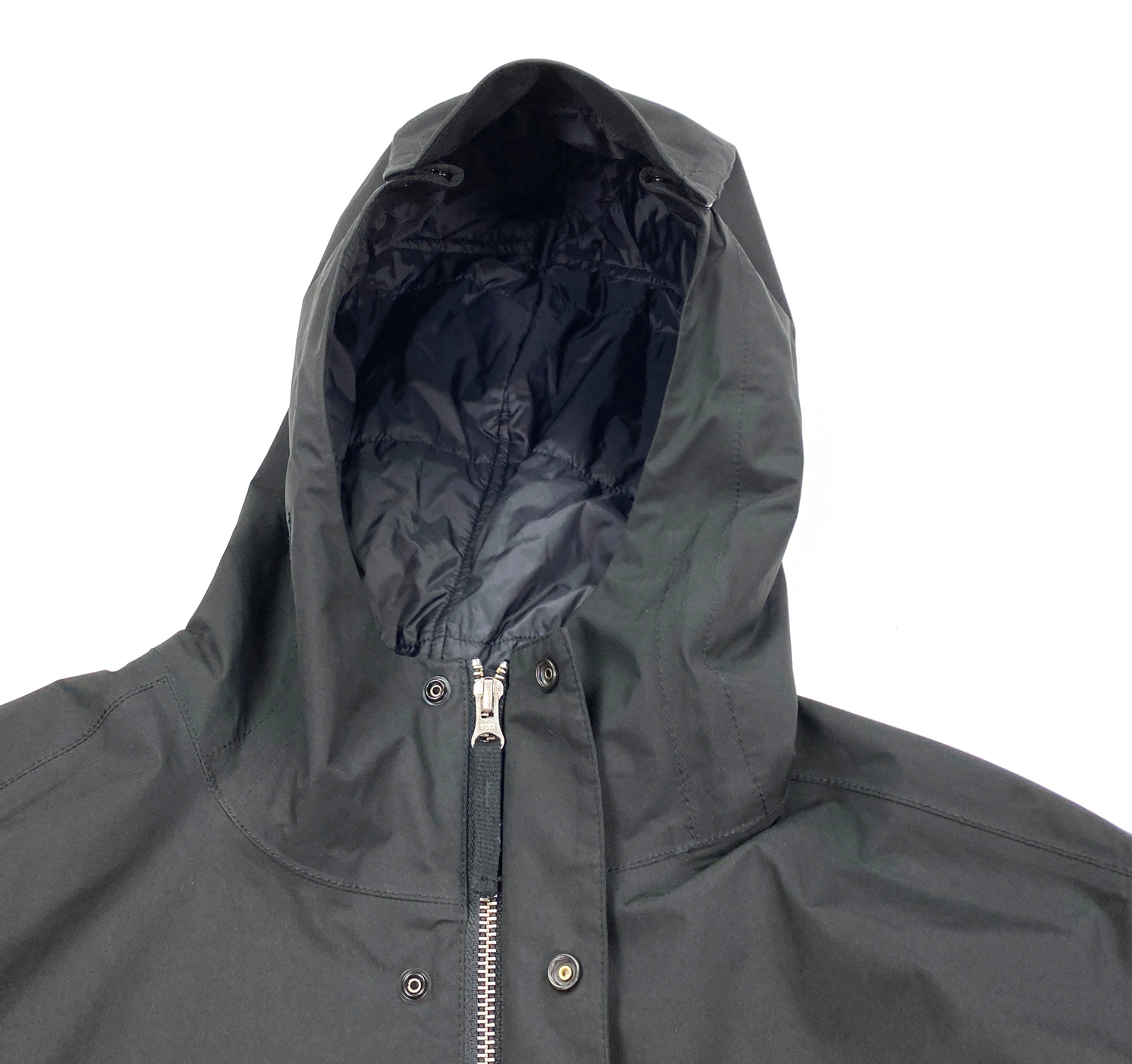 Stone Island Black Gore Tex Primaloft Lined Hooded Jacket – MatsIsland