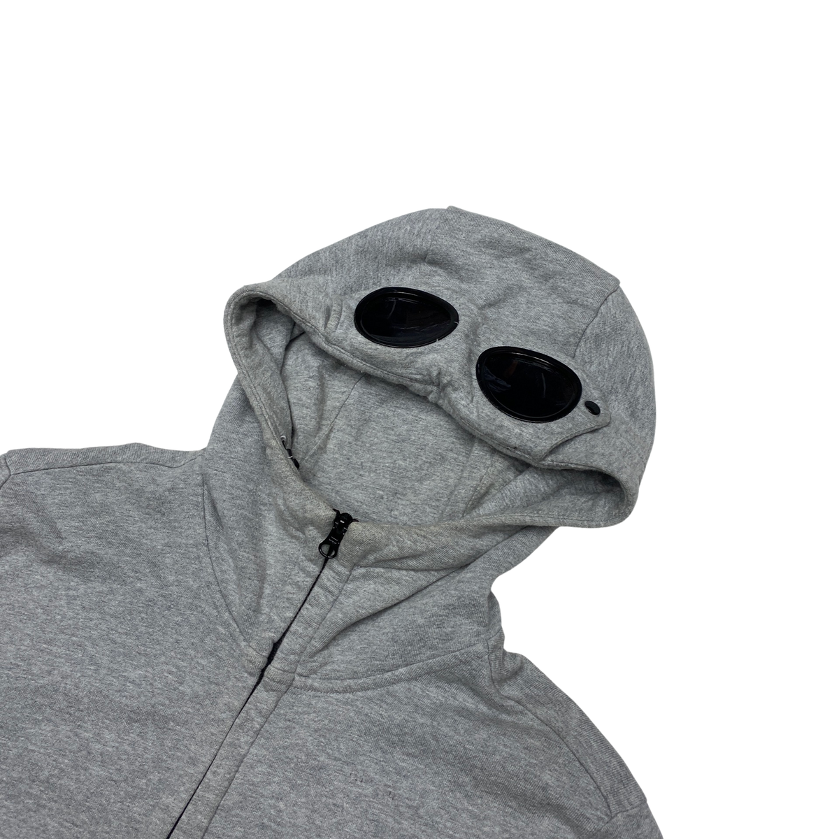 CP Company Light Grey Goggle Hooded Jumper – MatsIsland