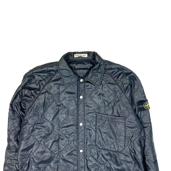 Stone Island AW/1998 Vintage Quilted Nylon Shirt – Mat's Island