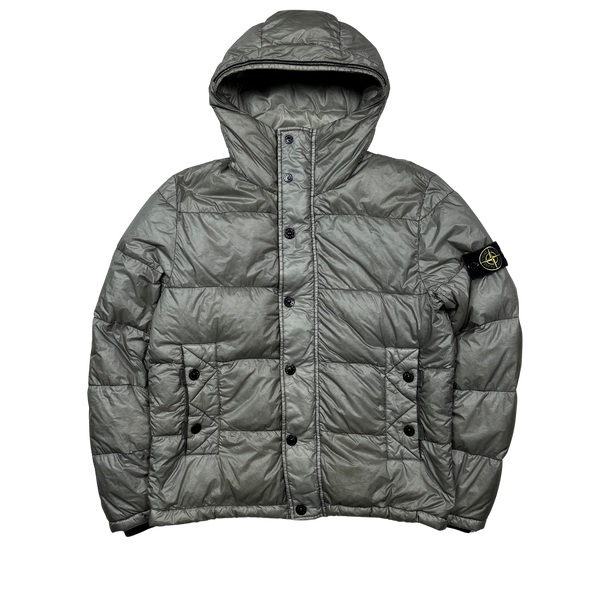 Stone Island 30th Anniversary Garment Dyed Puffer Jacket - Large – Mat ...