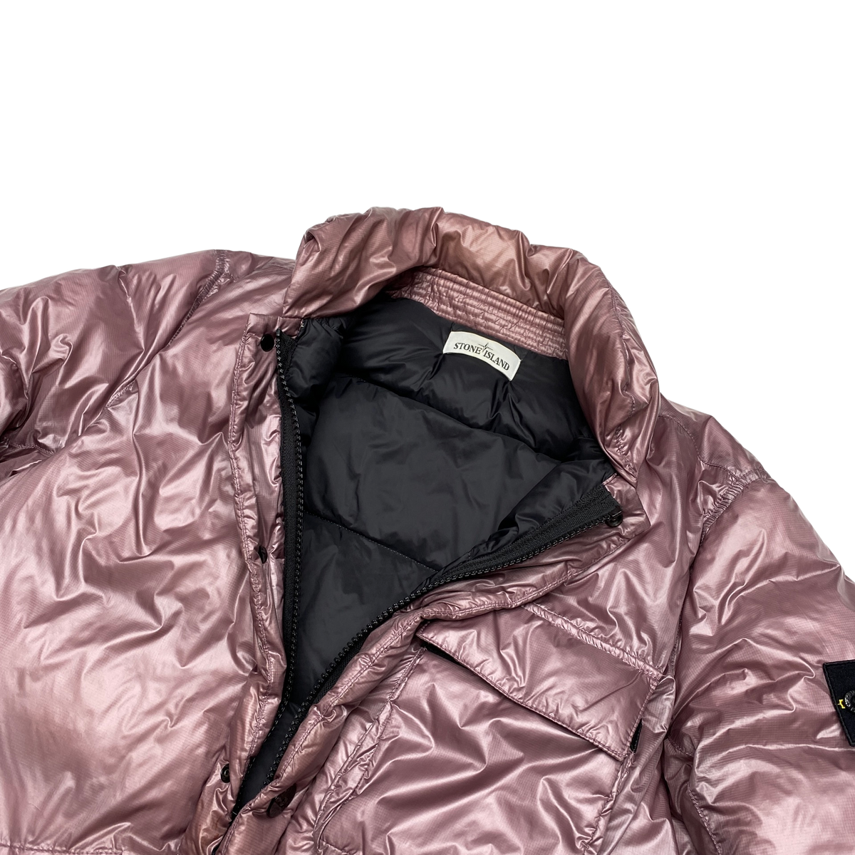 Stone Island Pink Pertex Quantum Y Down Puffer Jacket – Mat's Island
