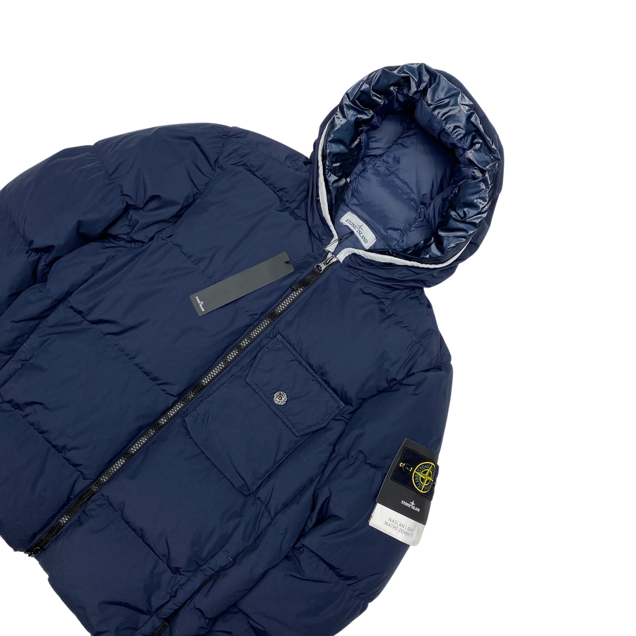 STONEISLAND NASLAN DOWN-TC NAVY Lサイズ