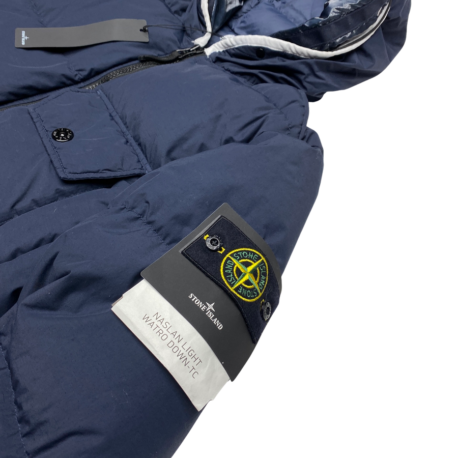 ダブル／ミストブルー 限定値下STONEISLAND NASLAN DOWN-TC NAVY L