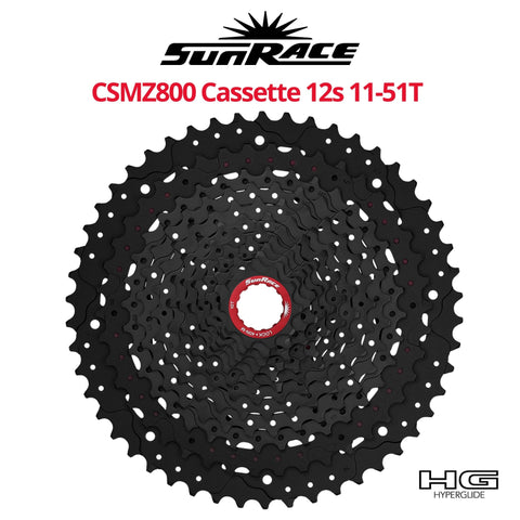 SunRace CSMZ901 12s 11-51T Cassette | Bikecomponents.ca