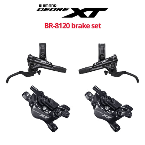 Shimano SLX BR-M7120 4-Piston Front & Rear Disc Brake Set