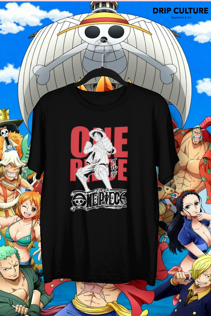 One Piece Luffy T Shirt Drip Culture Apparells