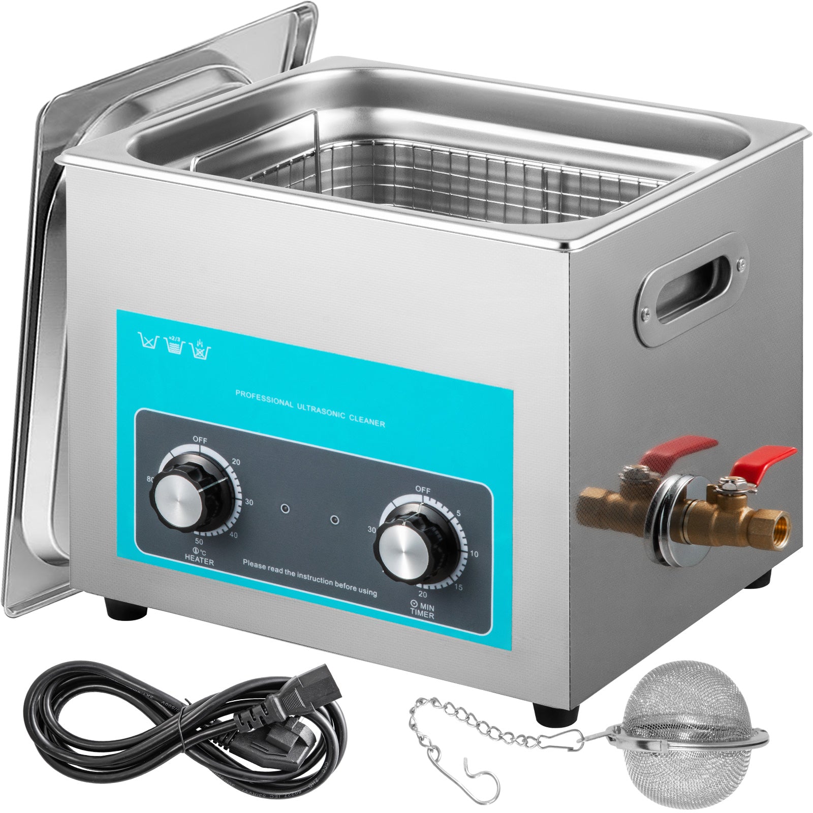 Ultraschallreiniger 15l Ultraschallgerät Mit Heizungs Ultraschallreinigungsgerät