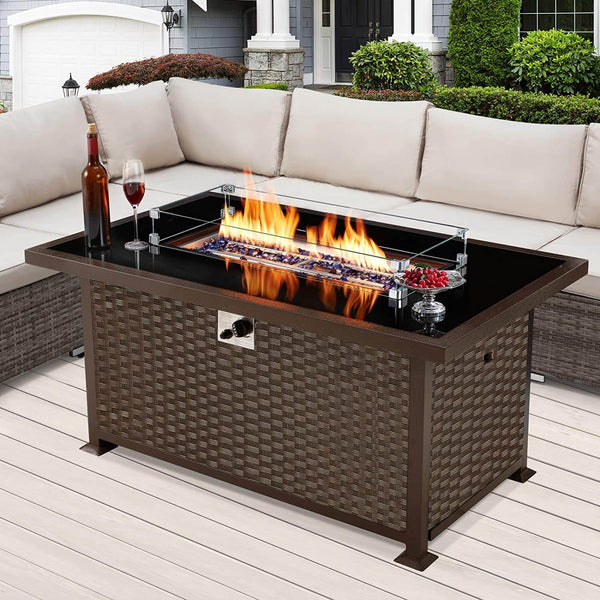 Propane Gas Fire Pit Tables at Erommy