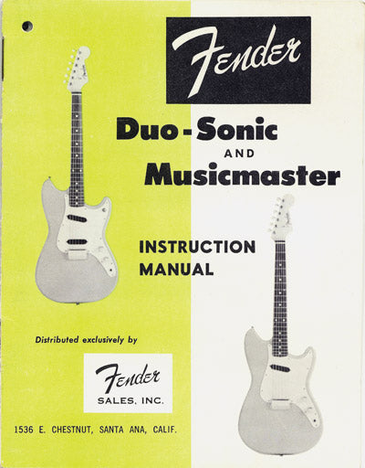 Fender Duo-Sonic กีตาร์ที่ไม่ใช่เพียงสำหรับนักเรียน