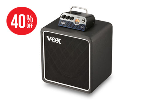 หัวแอมป์กีต้าร์ไฟฟ้า Vox MV50 Clean + ตู้ลำโพงกีต้าร์ Vox BC108